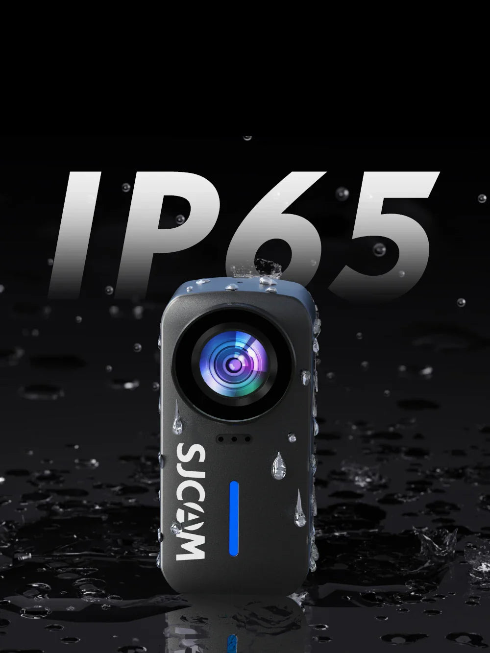 SJCAM C110+ 4K Action Camera – 30fps, 6-Axis GYRO, WiFi Remote, 1050mAh, Portable Sports DV for Helmet & Motorcycle