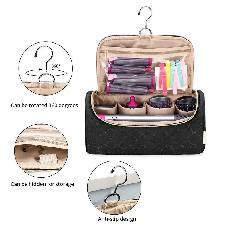 Portable Hair Dryer Storage Bag – Dustproof Travel Organizer Pouch Case for Dyson Airwrap