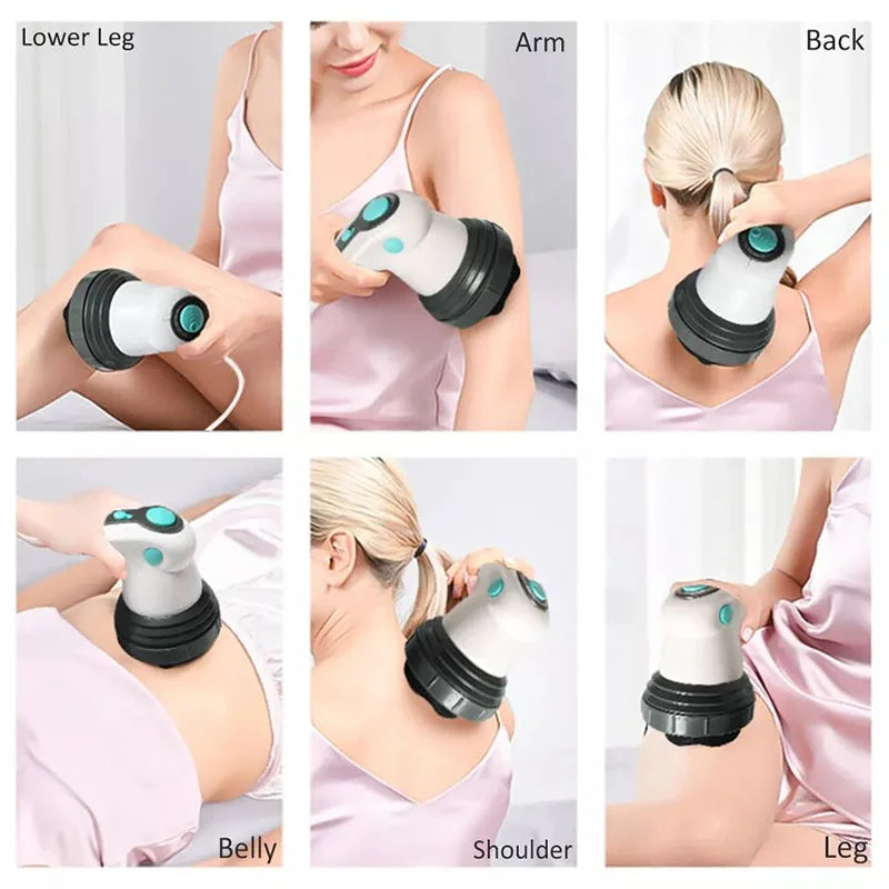 Electric Body Massager — Portable Anti-Cellulite & Stress Relief Health Care Massager for Full Body Relaxation