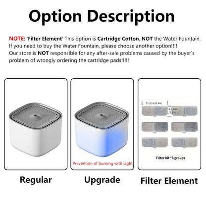 3L USB Cat Water Fountain – Automatic Filtered Water Dispenser for Cats