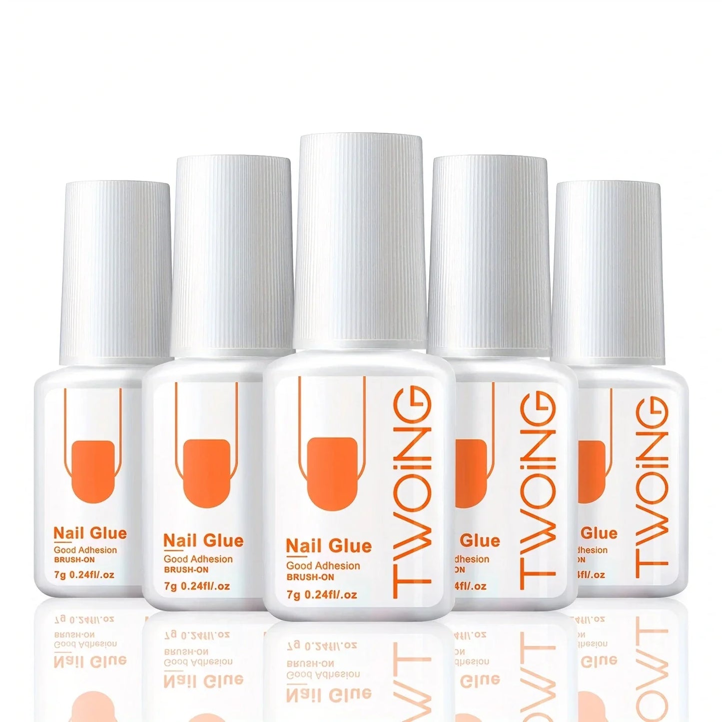 5pcs/2pcs Super Strong Nail Glue – 7g for False Nails, Acrylic, Press-On & Nail Art Decoration, Lasting Adhesion