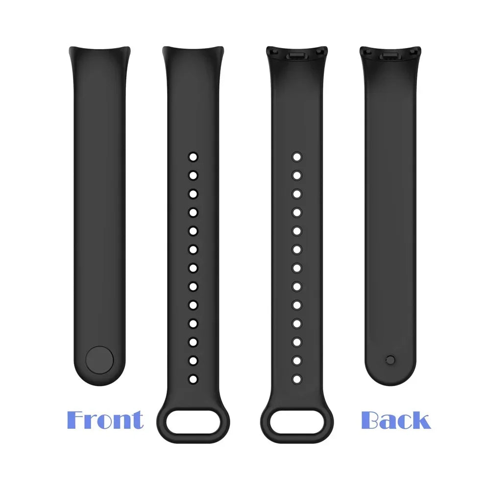 Waterproof Silicone Sport Strap for Xiaomi Mi Band 9/8/NFC – Replacement Smart Bracelet Accessory
