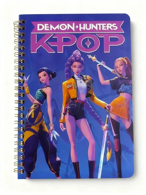 K-POP A5 Loose Leaf Notebook — Student Diary & Writing Journal — School Supplies Gift for Kids & Teens