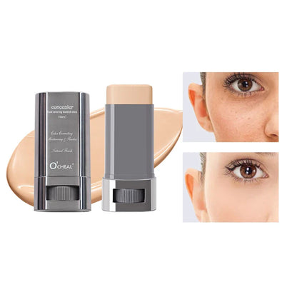 Ocheal Face Foundation Contour Stick – Long-Wear Lightweight Concealer & Blemish Brightening Makeup