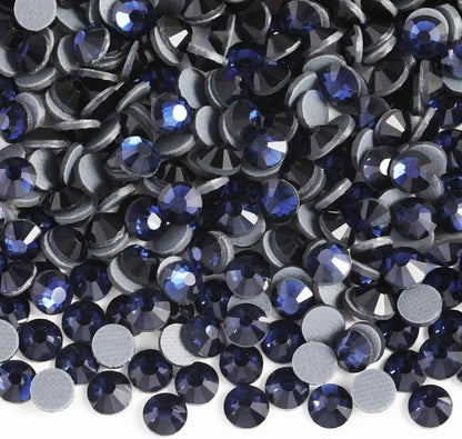 Bobohoo HotFix Crystal Rhinestones SS6-SS30 – Glitter Iron-On Strass Gems for Clothing, Dresses & DIY Crafts