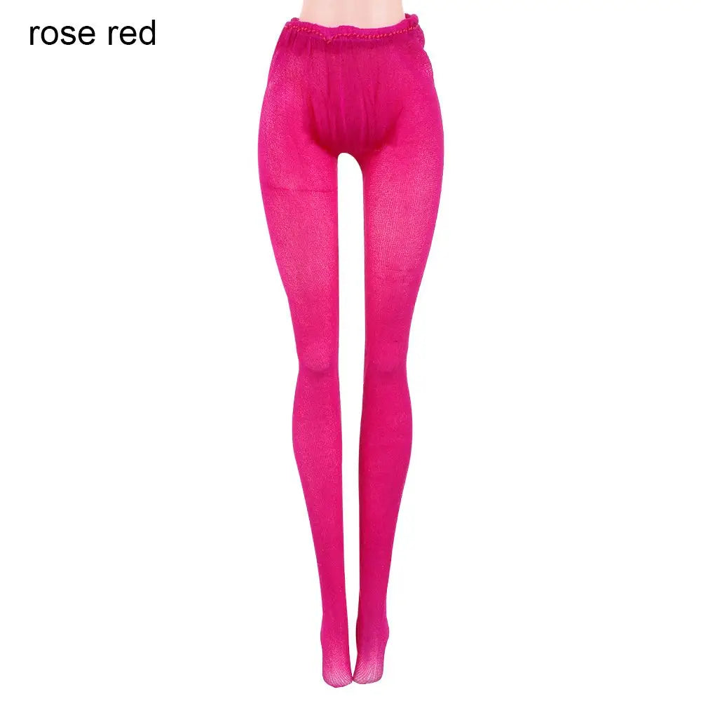 20 Styles 1/6 Doll Mini Fishnet Tights – Silk Stockings, Elastic Leggings, Panty Hose & Socks for 30cm Dolls