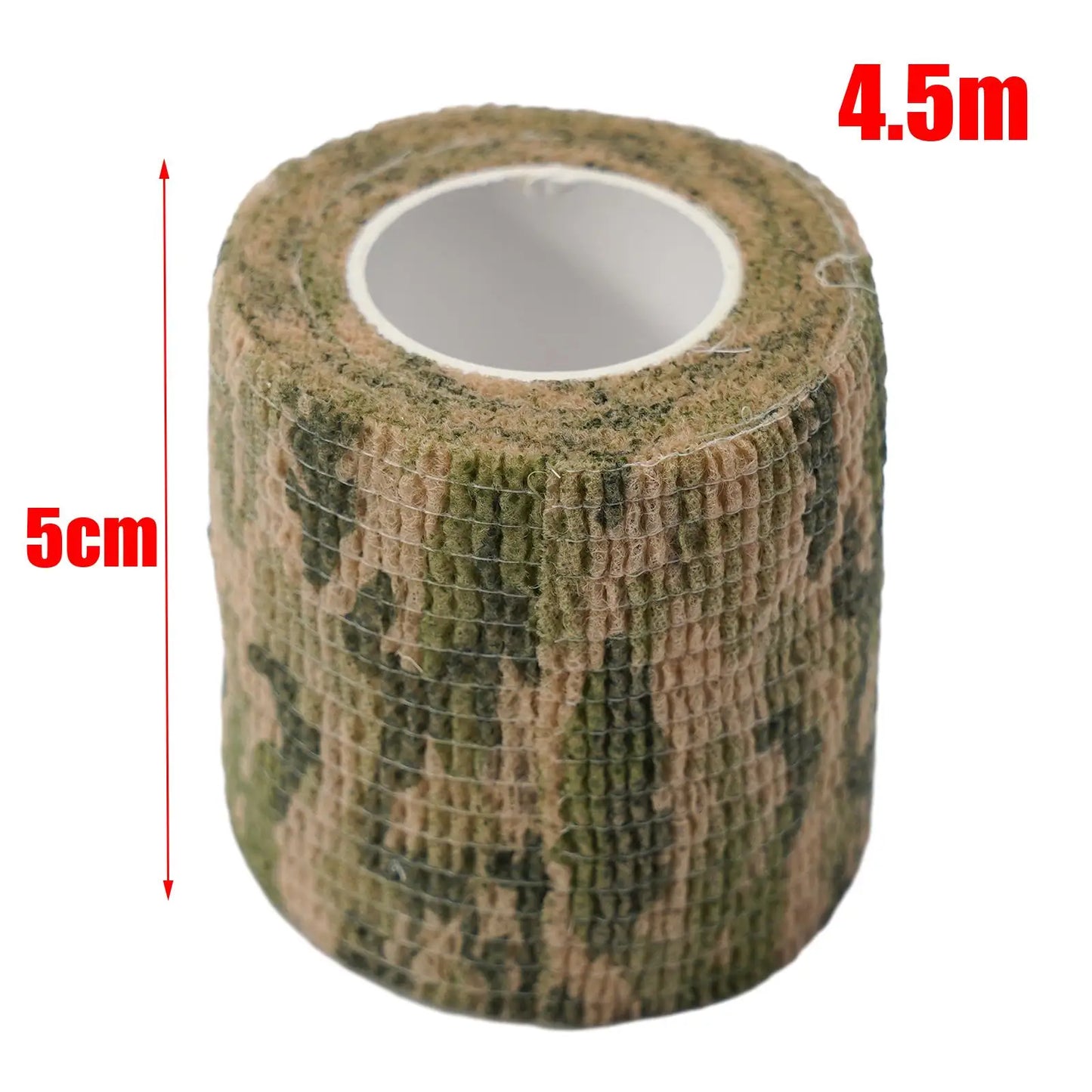 Camouflage Invisible Tape — Reusable Self-Cling Camo Wrap for Hunting Rifle & Outdoor Camping