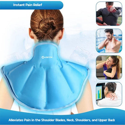 Reusable Gel Ice Pack — Hot & Cold Compress for Shoulder, Neck & Sports Physiotherapy