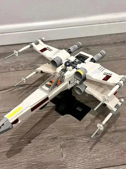 MOC 75301 Space Wars X-Wing Fighter Building Block – Model Bricks Toy for Kids & Adults, Birthday & Christmas Gift