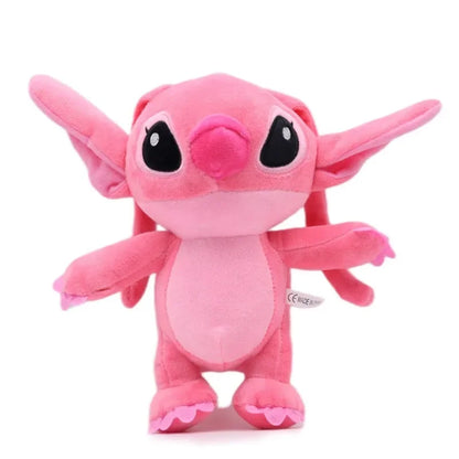 Authentic Disney Stitch Plush Toy 20-25CM - Lilo & Stitch Stuffed Kawaii Pillow Doll for Kids Birthday Gift