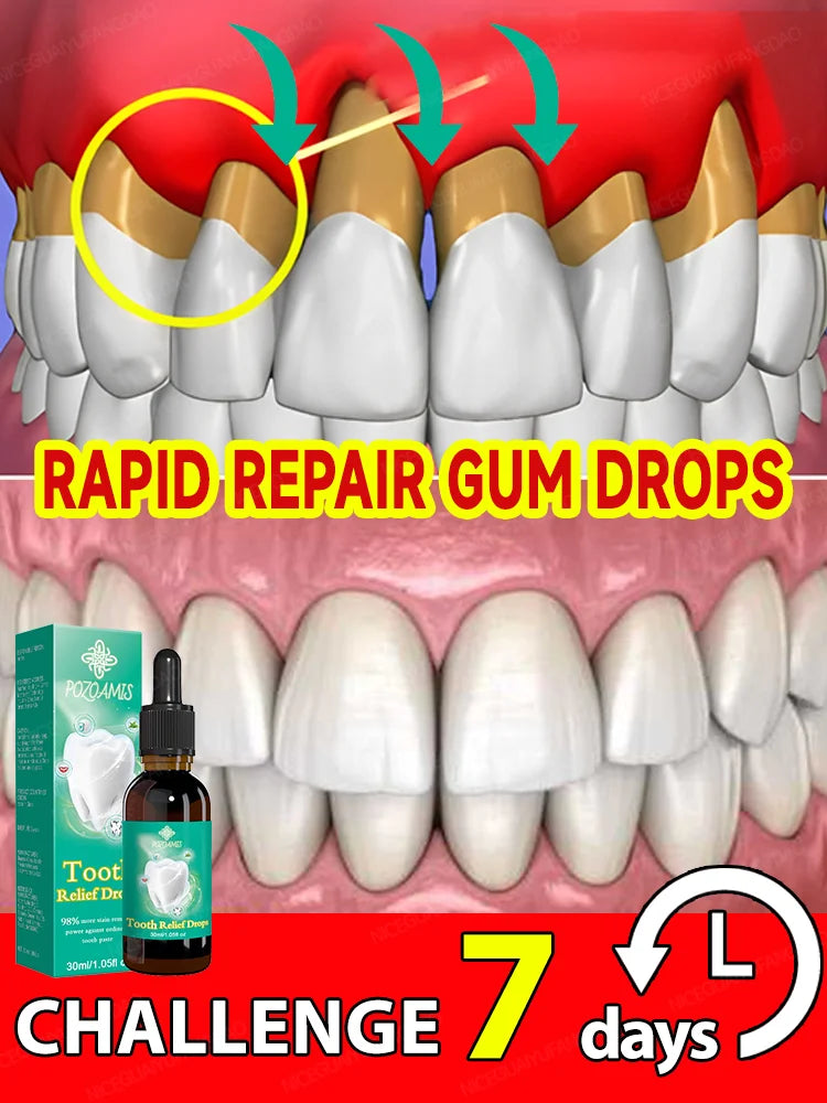 Effective Gum Repair – Relieve Toothache, Strengthen Teeth & Gum Health