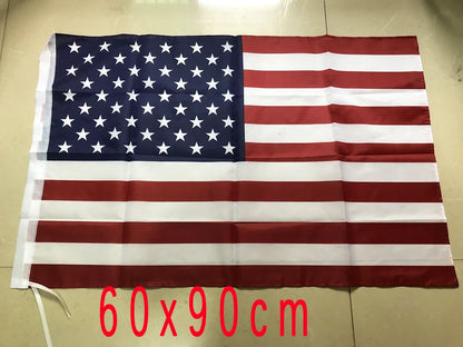 SKY USA Flag 90x150cm – High-Quality Double-Sided Printed Polyester Stars & Stripes American Flag