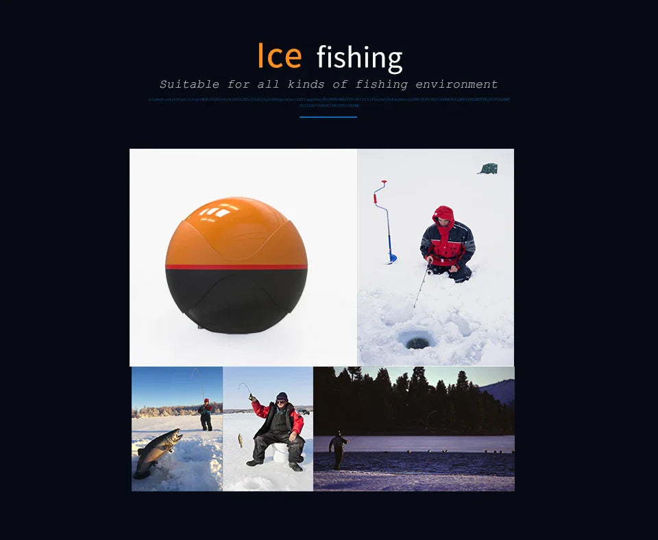Erchang F68 WIFI Fish Finder – 100M Wireless Echo Sounder for Lake & Sea Fishing, Compatible with iOS & Android
