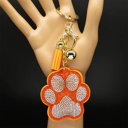 Ladybug Crystal Keychain - Tassel Bag Charm & Decorative Key Ring for Women & Men
