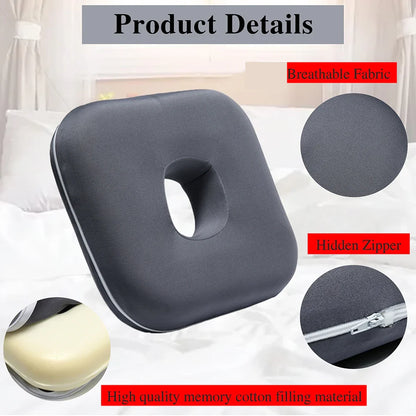 Ear Piercing Pillow for Side Sleepers | CNH Relief, Ear Pain & Inflammation with Ear Hole & Guard Pillow