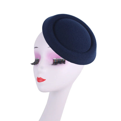 17CM Fascinator Bases for DIY Hair Accessories - Ladies' Wedding Hat, Millinery Cap for Bridal Chapeau