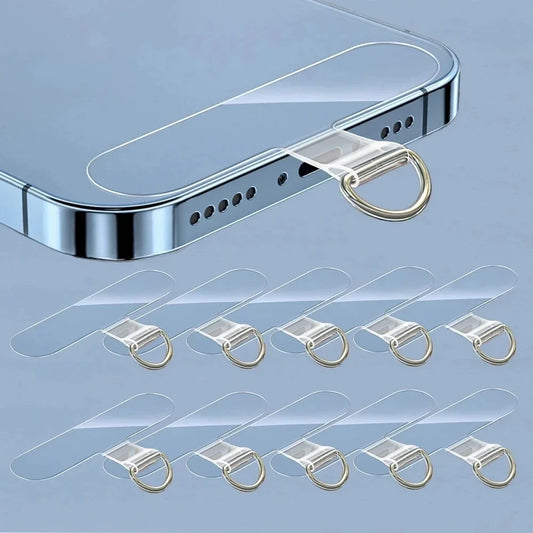 Universal TPU Anti-Lost Phone Lanyard – 10/5/1PCS Detachable Nylon Hanging Cord Strap, Card Gasket & Tether Pad