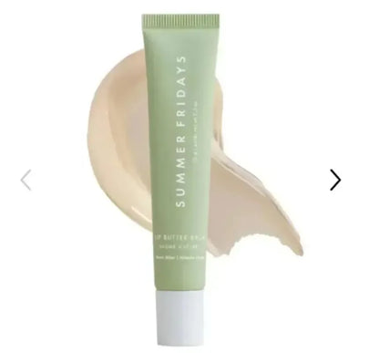 Summer Fridays Lip Balm – Moisturizing Vanilla Pink Sugar & Coffee Cake Scented Lip Gloss, Transparent Lip Oil Makeup