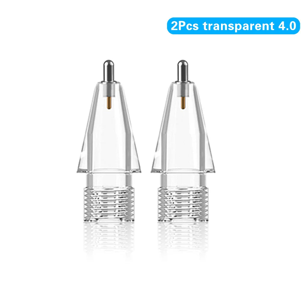 Apple Pencil Replacement Tip | Nib for 1st & 2nd Generation, 2H/2B 4.0 Transparent