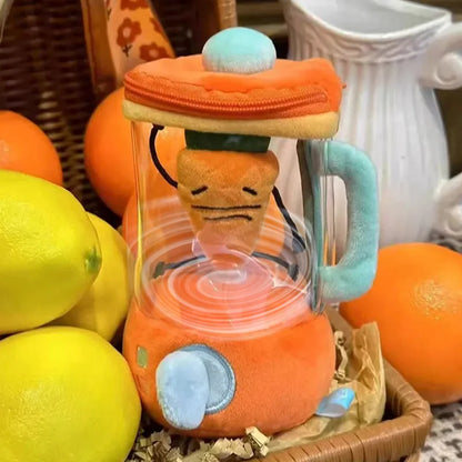 Rotating Carrot Plush Toy — Cute Dancing Vegetable Cartoon Interactive Toy for Kids Boys & Girls