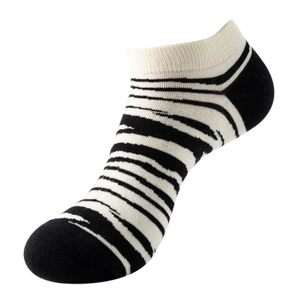 40-Style Colorful Cotton Ankle Socks – Fashion Novelty Short Socks for Men & Women, Funny Animal, Food & Avocado Casual Designs