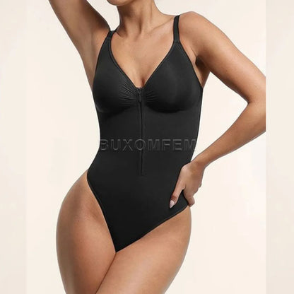 Women’s Sleeveless Jumpsuit – Stretchy Breathable Tummy Control Shapewear for Beach