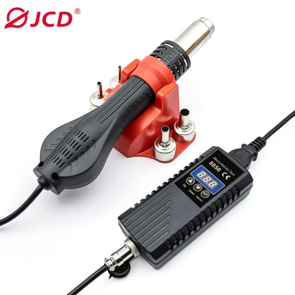 JCD 8898 2-in-1 Soldering Station 750W – Soldering Iron & Hot Air Gun for BGA SMD Phone Repair & Welding