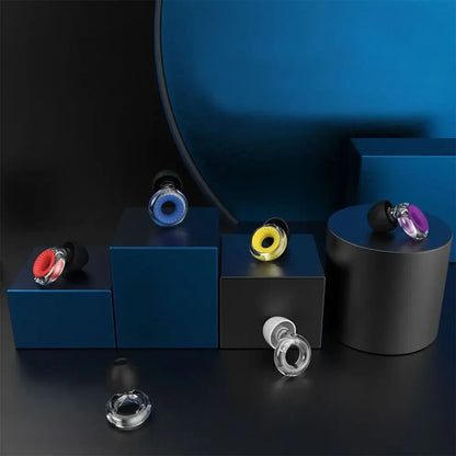 Silicone Earplugs — Noise Cancelling, Soundproof Ear Protection for Swimming & Sleep, Noise Reduction Loop Earplugs