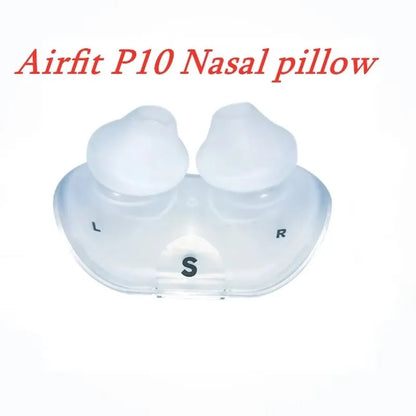 Silica Cushion for ResMed AirFit P10 Nasal Pillows Mask – S/M/L Anti-Snore Sleep Apnea Accessory