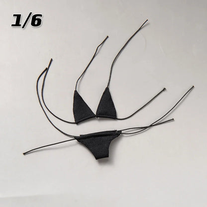 1/6 Scale Bikini Underwear Set – Bra & Panties for 12-inch Female Soldier Action Figure Doll