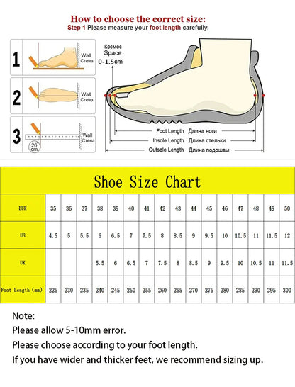 Men's Breathable Casual Sneakers - Thick Soled Soft Soles Tennis Shoes for Outdoor Running & Comfort