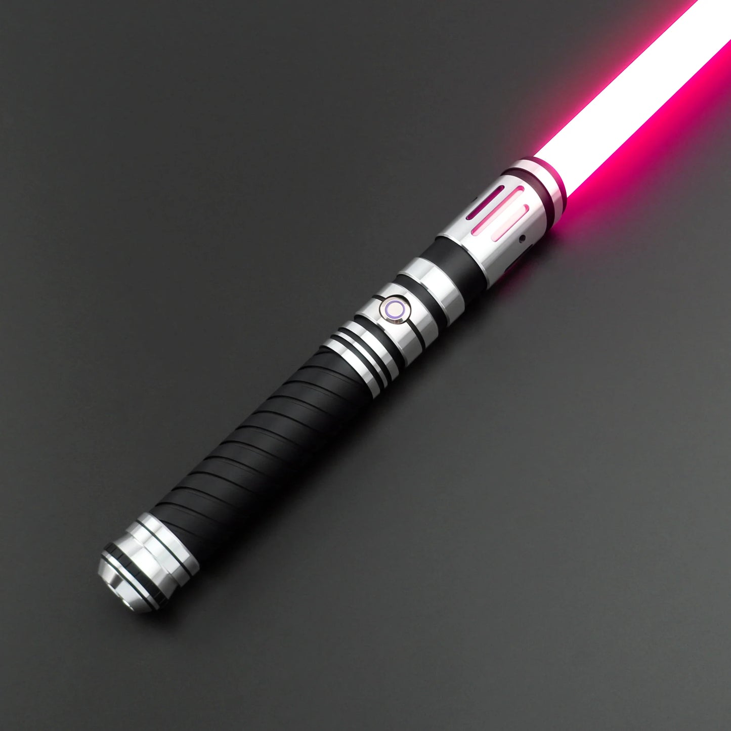 TXQSABER Heavy Dueling Lightsaber – Neo Pixel RGB Laser Saber with Metal Hilt, Smooth Swing Combat Cosplay Luminous Toy for Kids