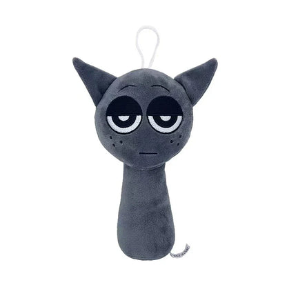 Sprunki Plush Toy Set Soft Cartoon Stuffed Animal Plushies Collectible Game Character Dolls Gift for Fans Birthday & Christmas Present
