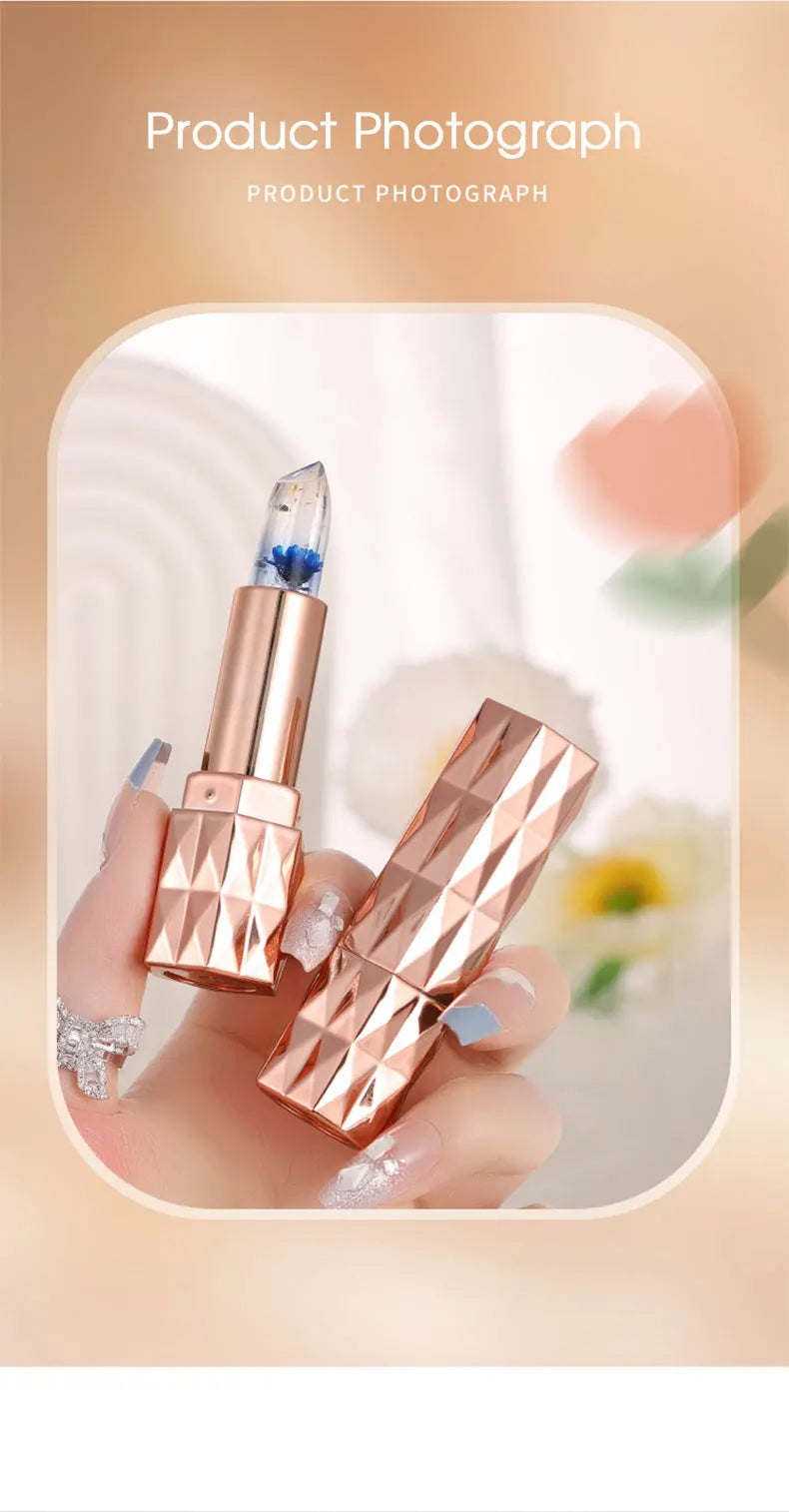 Jelly Color-Changing Lipstick – Warm, Long-Lasting Moisturizing Lip Balm That Won’t Smudge