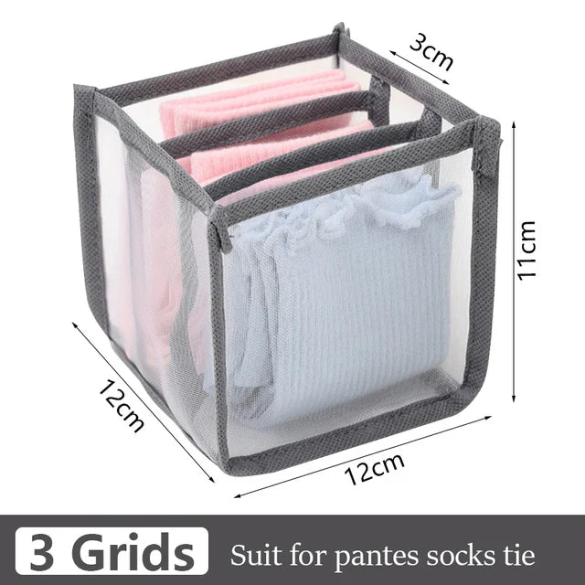 Jeans & Clothing Storage Box – Closet Organizer Drawer System for Pants, Cabinet, and Clothing Organization