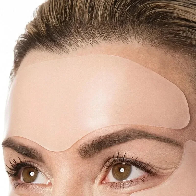 Reusable Silicone Anti-Wrinkle Forehead Patch — Soft Comfortable Facial & Eye Skin Care Tool for Anti-Aging