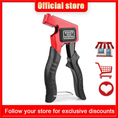 Hand Tool Wall Anchor Gun — Hollow Metal Cavity Anchor Fixing Gun for Gypsum Plasterboard & Molly Drywall Tools