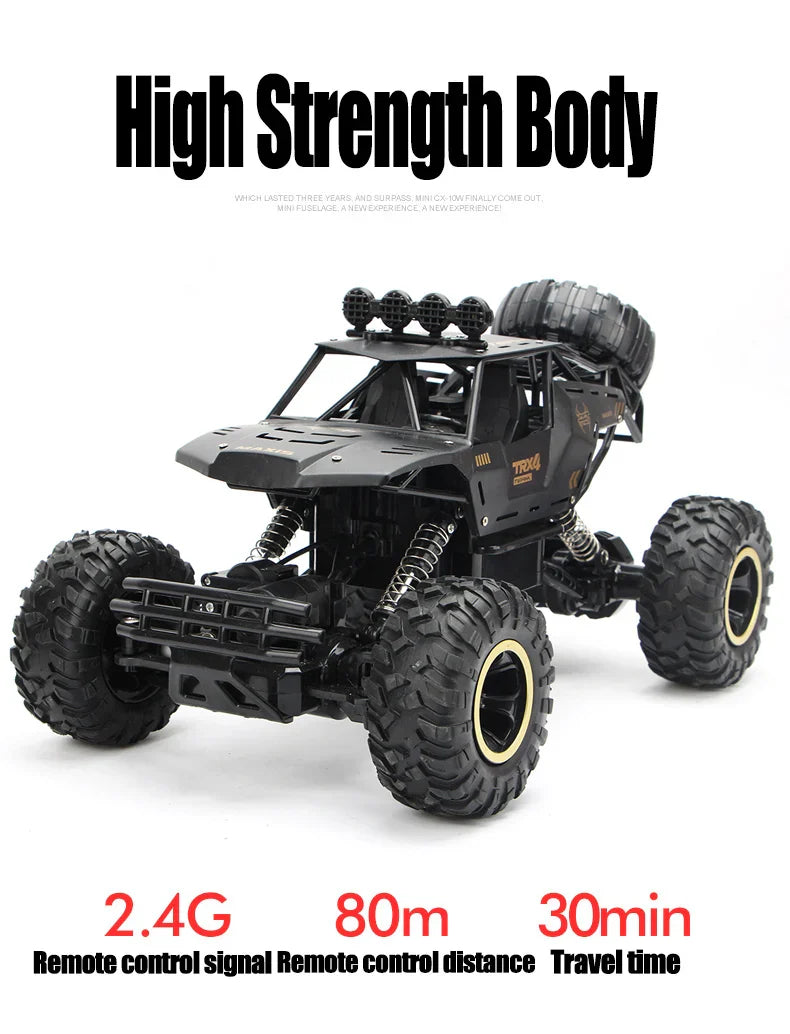 1:12 RC Off-Road 4WD Monster Truck – High-Speed 20Km/h All-Terrain Remote Control Car for Adults & Beginners