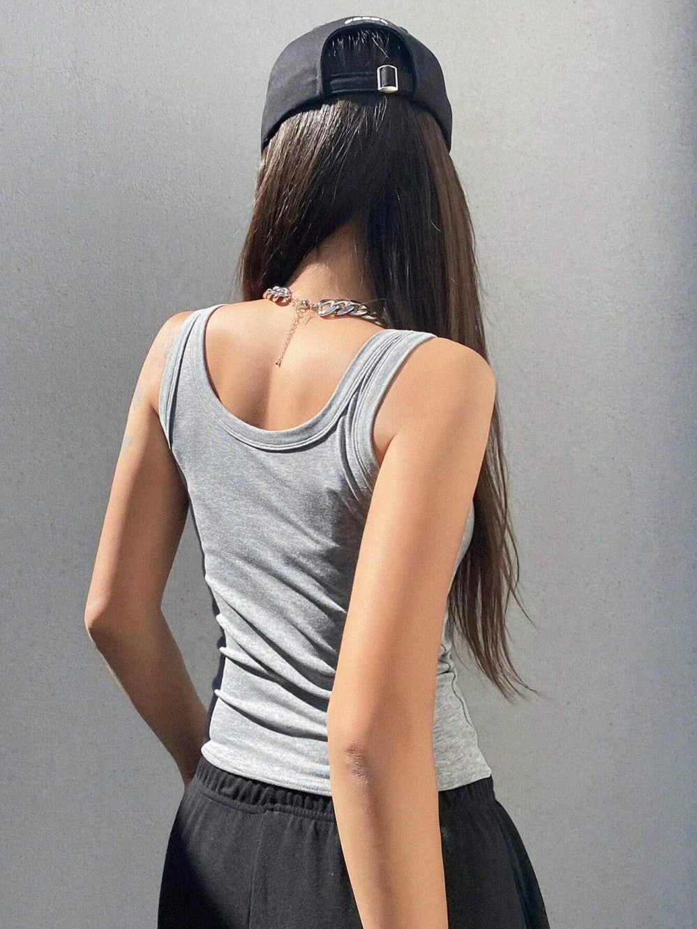 Women’s Camisole Tank Top – Soft Knit Sleeveless Summer Shirt, Tight & Sexy Outerwear Layer