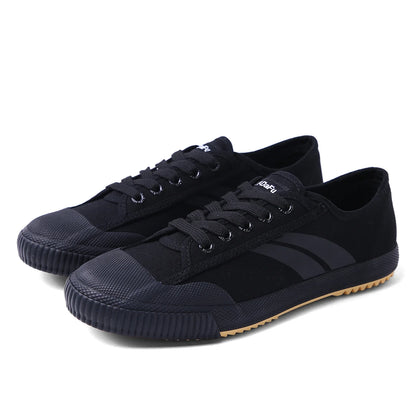 Dafu Original Kung Fu Sneakers - Unisex All Black Classic Martial Arts Shoes (Improved Version)