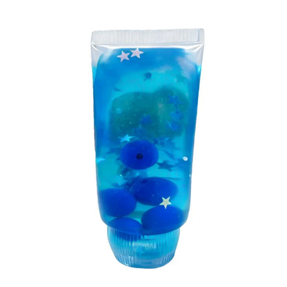 Blueberry Squeeze Sensory Stress Ball - Slow-Rebound Silicone Massage & Relaxation Toy