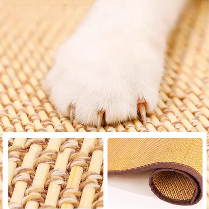 Anti-Cat Scratch Sofa Protection Pad - Cat Scratch Board Artifact with Paw Sharpen Mats, Includes Nail-Fixed Cat Toys