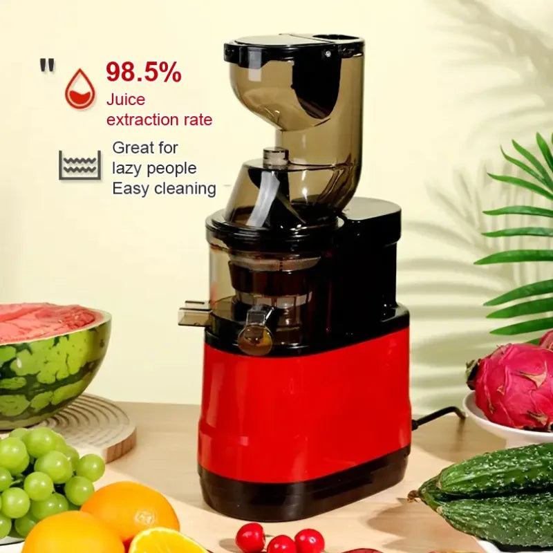Portable Electric Fruit Juicer — Mini Household Juicer Cup for Fresh Orange & Fruit Juice Separation