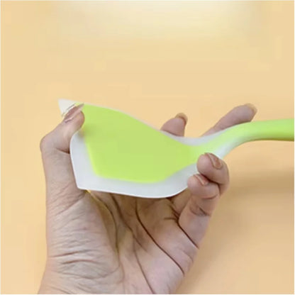 Silicone Kitchen Spatula Cooking Utensil – Non-Stick Heat Resistant Scraper for Eggs, Meat & Pizza Baking