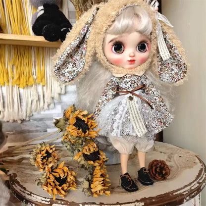 Blythe Doll Clothes Dress Suit — Outfit for OB22, OB24 & Azone Dolls