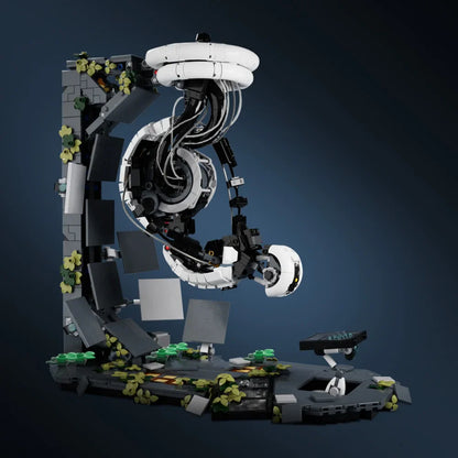 MOC Portal 2 GLaDOS Robot Building Blocks — Aperture Lab DIY Brick Toy Gift