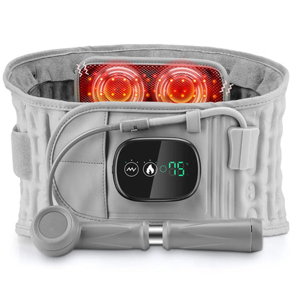 Heating Waist Massager Belt — Vibration & Inflatable Back Pad for Relaxation and Pain Relief