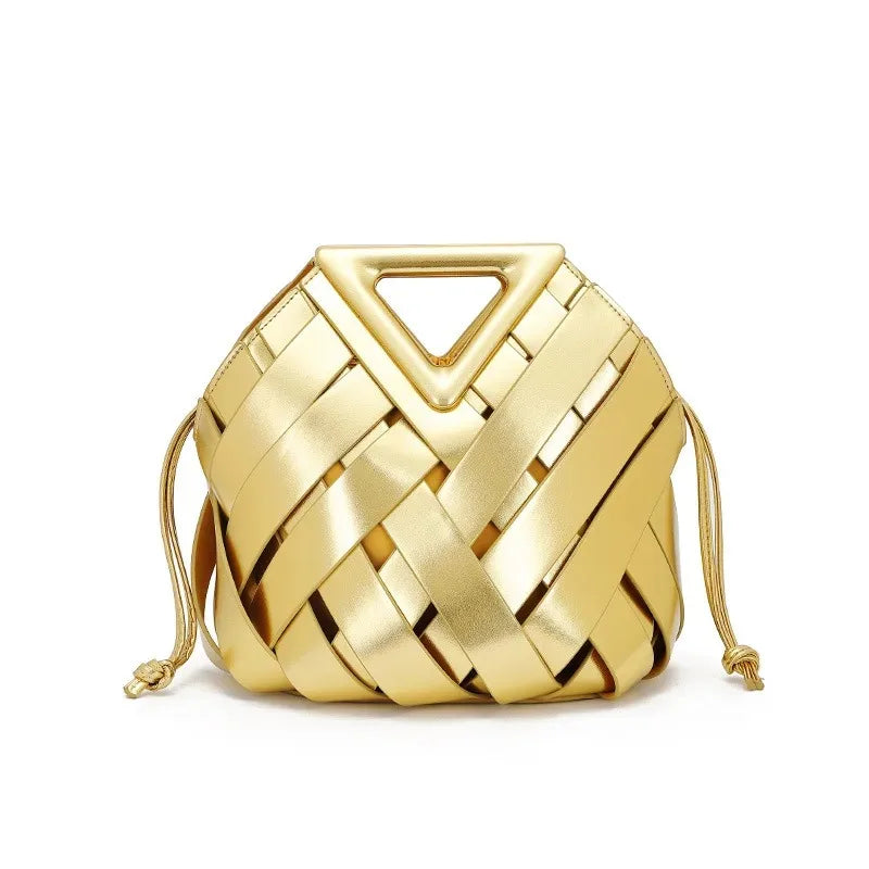 Women’s Vegan Leather Woven Tote Bag – Fashion Top Handle Crossbody Shoulder Handbag, Trendy 2025 Everyday Purse