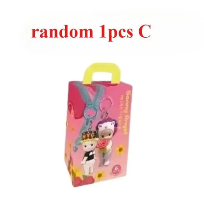 Candy House Keychain Blind Box – Cute Handmade Doll Bag Pendant for Girls