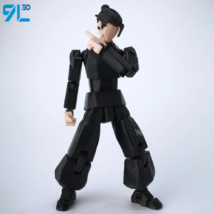 9L3D Printed Anime Action Figures — Jujutsu Kaisen Sukuna, Yuji, Yuta, Satoru Gojo Movable Mannequin Toys